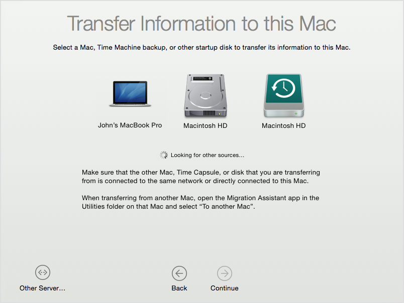 Migrate to mac download